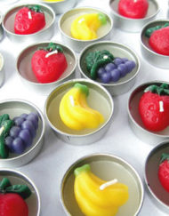 เทียนหอมทีไลท์ผลไม้